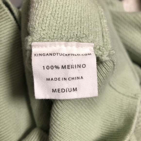 King&Tuckfield Mint Oversized Sweater - Picture 5 of 13